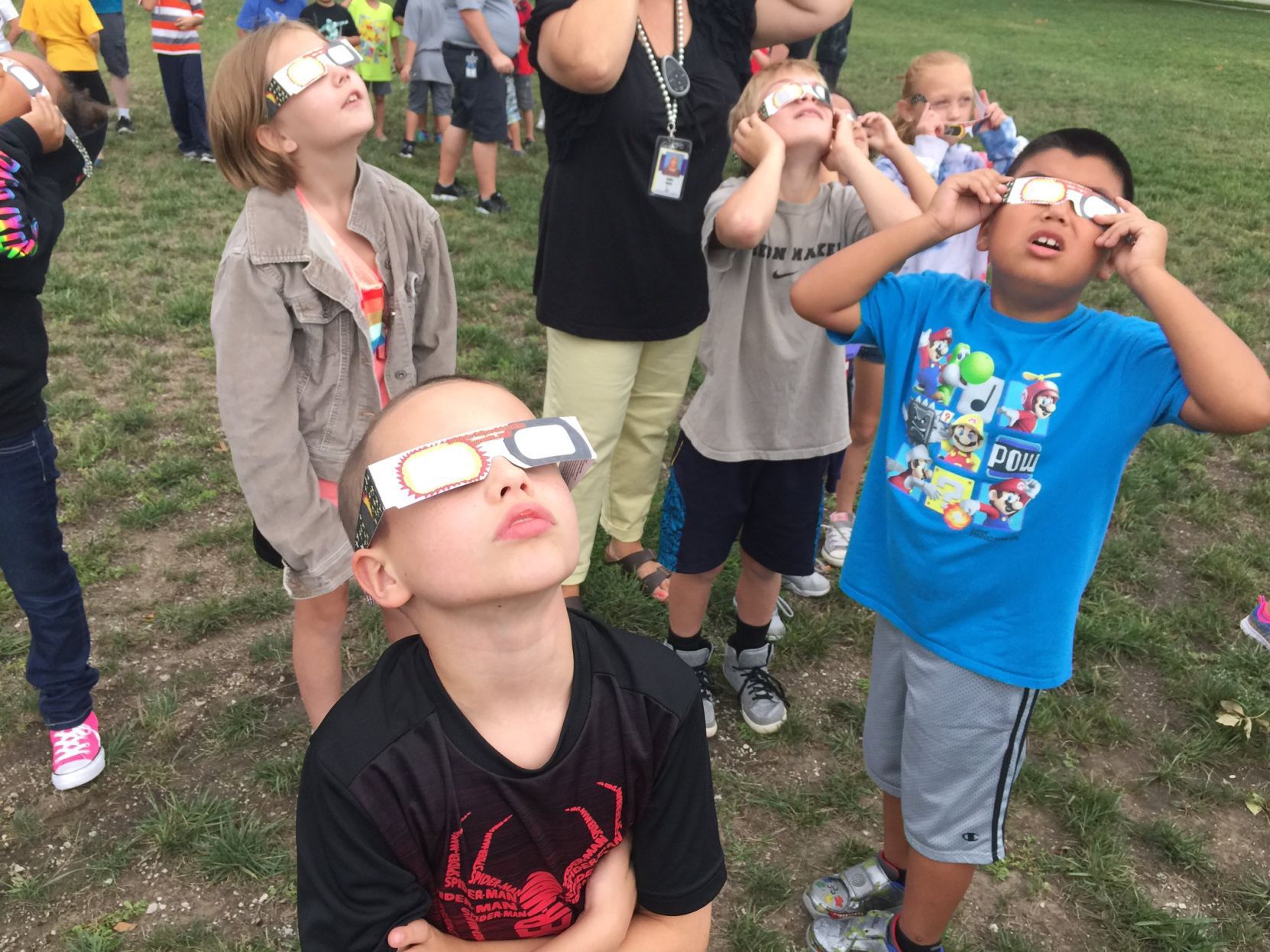 Eclipse students